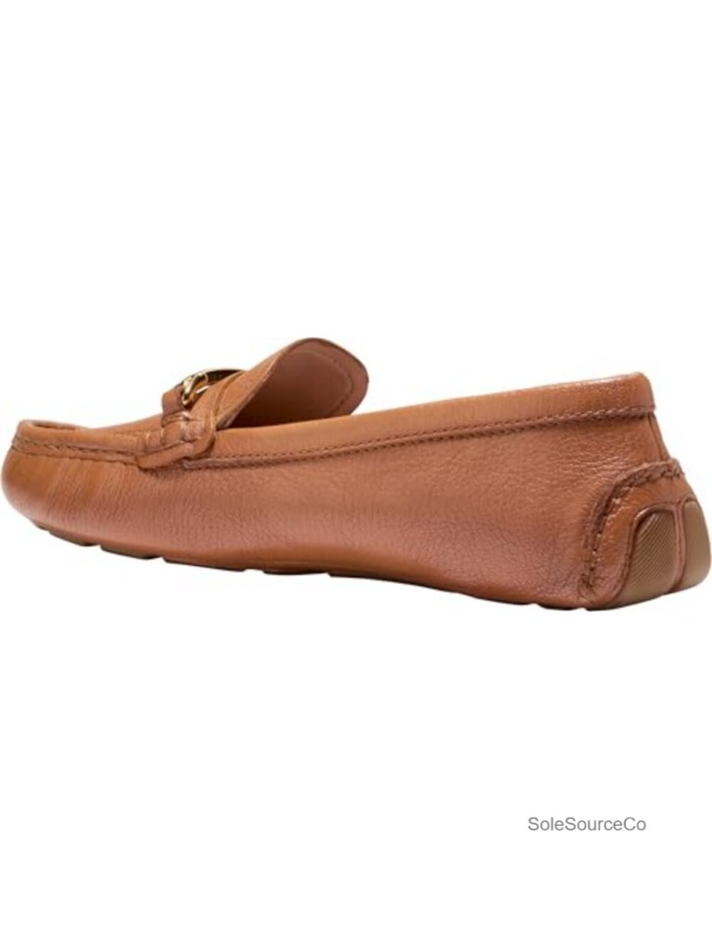 Leather Horsebit Driving Loafers Round Toe Slip On Business Casual Shoes - Picture 6 of 6